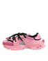 Dolce & Gabbana Pink Low Top Space Women Sneakers Shoes